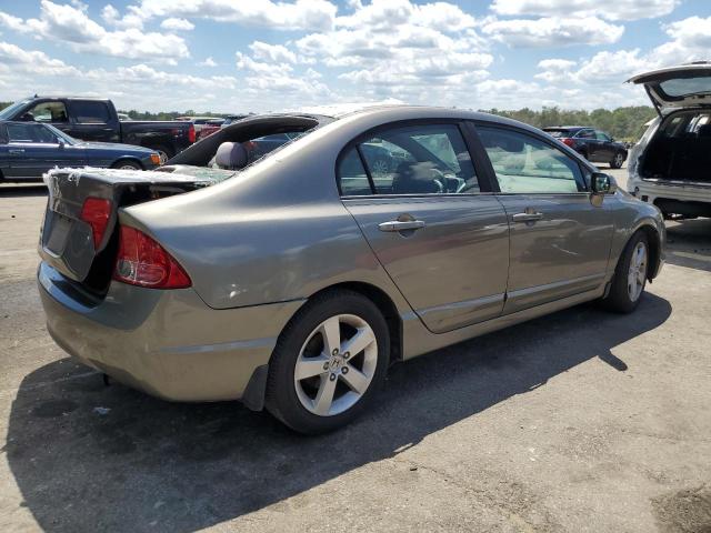 1HGFA15868L086518 - 2008 HONDA CIVIC EX GRAY photo 3