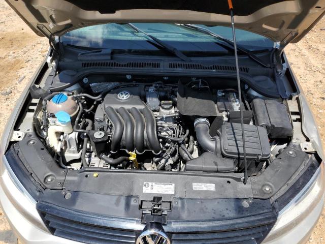 3VW2K7AJ0EM255199 - 2014 VOLKSWAGEN JETTA BASE GOLD photo 11