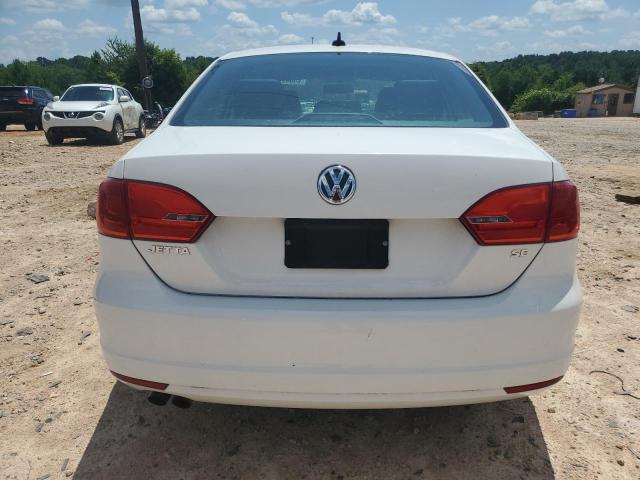 3VWD17AJXEM351711 - 2014 VOLKSWAGEN JETTA SE WHITE photo 6