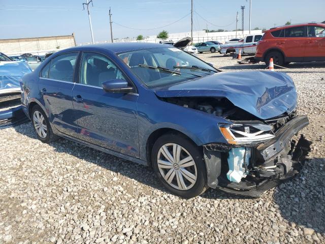 3VW2B7AJ2HM335186 - 2017 VOLKSWAGEN JETTA S 蓝色 照片 4