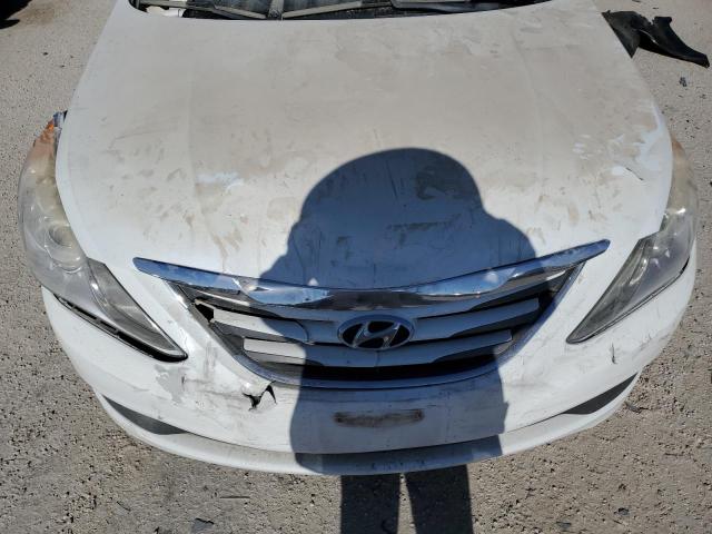 5NPEB4AC7EH896405 - 2014 HYUNDAI SONATA GLS WHITE photo 11