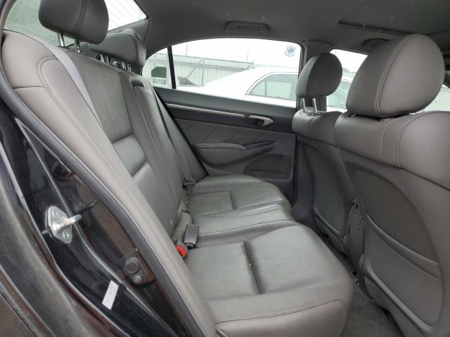 2HGFA16968H305305 - 2008 HONDA CIVIC EXL შავი ფოტო 10
