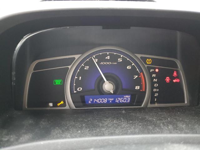 2HGFA16968H305305 - 2008 HONDA CIVIC EXL შავი ფოტო 9