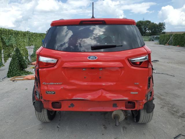 MAJ3S2GE8LC367046 - 2020 FORD ECOSPORT SE RED photo 6