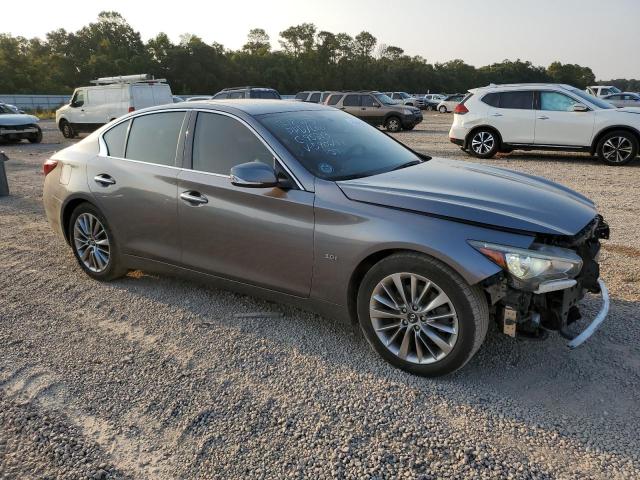 JN1EV7APXJM590247 - 2018 INFINITI Q50 LUXE GRAY photo 4