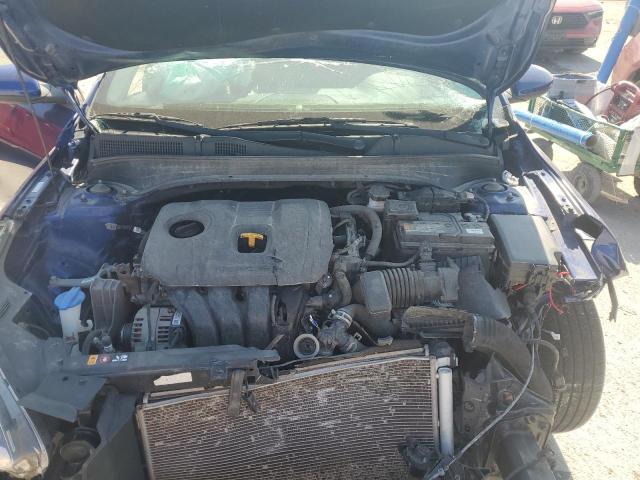 3KPF24AD1KE125483 - 2019 KIA FORTE FE ლურჯი ფოტო 11