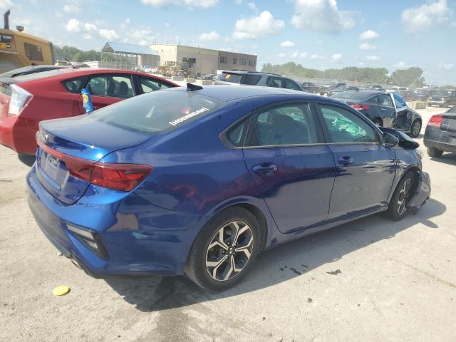 3KPF24AD1KE125483 - 2019 KIA FORTE FE ლურჯი ფოტო 3