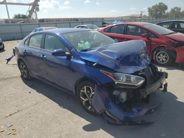 3KPF24AD1KE125483 - 2019 KIA FORTE FE ლურჯი ფოტო 4