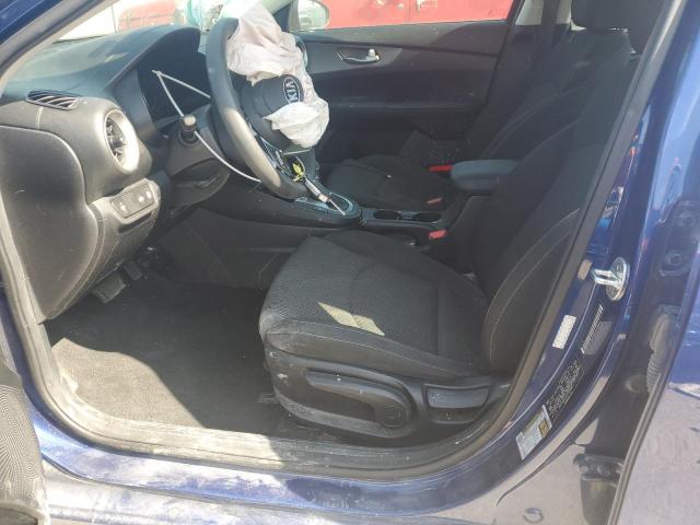 3KPF24AD1KE125483 - 2019 KIA FORTE FE ლურჯი ფოტო 7