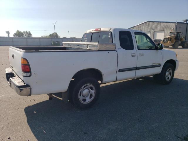 5TBRN34134S447852 - 2004 TOYOTA TUNDRA ACCESS CAB SR5 WHITE photo 3