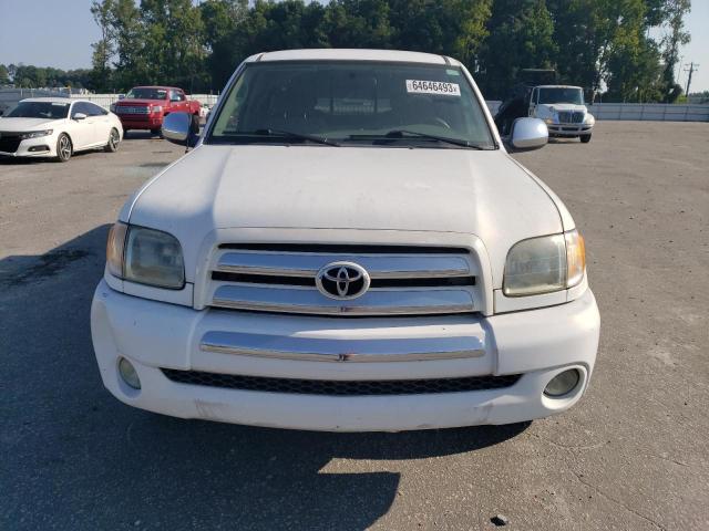5TBRN34134S447852 - 2004 TOYOTA TUNDRA ACCESS CAB SR5 WHITE photo 5