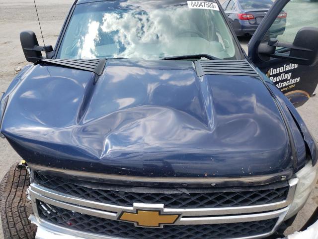 1GC1CZCG0CF162818 - 2012 CHEVROLET SILVERADO C3500 BLUE photo 11