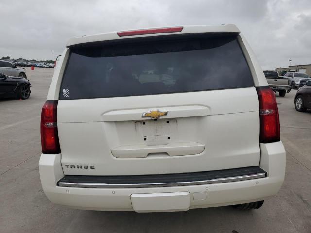 1GNSCCKC4FR175324 - 2015 CHEVROLET TAHOE C1500 LTZ WHITE photo 6