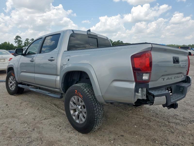 5TFAZ5CN1KX080076 - 2019 TOYOTA TACOMA DOUBLE CAB Сріблястий фото 2