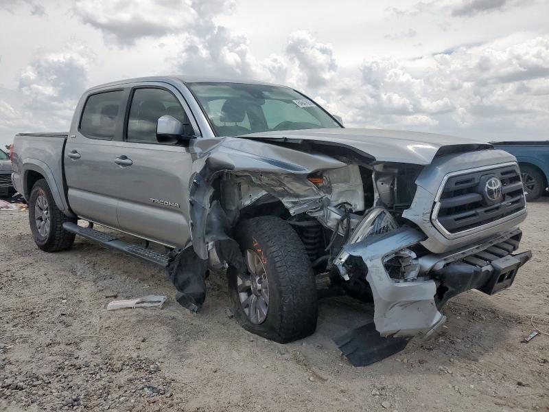 5TFAZ5CN1KX080076 - 2019 TOYOTA TACOMA DOUBLE CAB Сріблястий фото 4