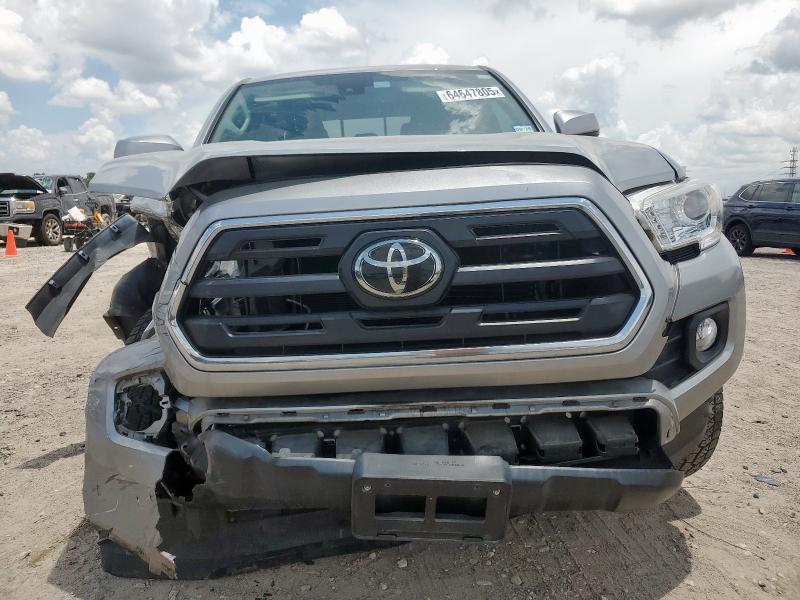 5TFAZ5CN1KX080076 - 2019 TOYOTA TACOMA DOUBLE CAB Сріблястий фото 5