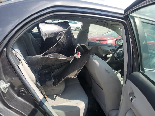 5YFBU4EE6DP197082 - 2013 TOYOTA COROLLA BASE ნაცრისფერი ფოტო 10