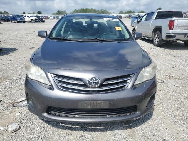 5YFBU4EE6DP197082 - 2013 TOYOTA COROLLA BASE ნაცრისფერი ფოტო 5