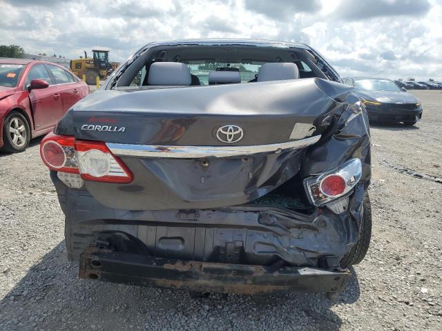 5YFBU4EE6DP197082 - 2013 TOYOTA COROLLA BASE ნაცრისფერი ფოტო 6