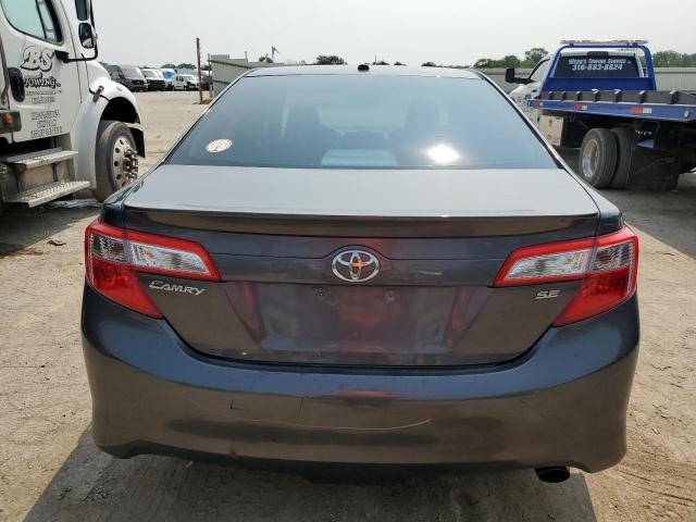 4T1BF1FK4CU062984 - 2012 TOYOTA CAMRY BASE GRAY photo 6