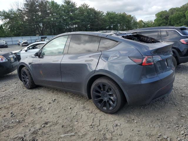 5YJYGDEE5MF088173 - 2021 TESLA MODEL Y GRAY photo 2