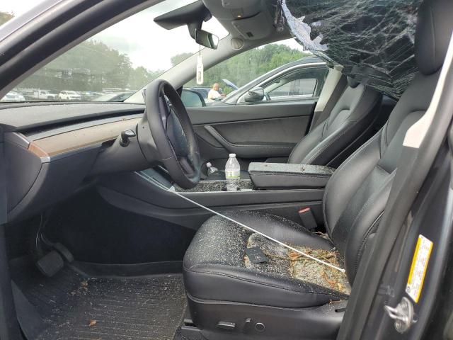 5YJYGDEE5MF088173 - 2021 TESLA MODEL Y GRAY photo 7