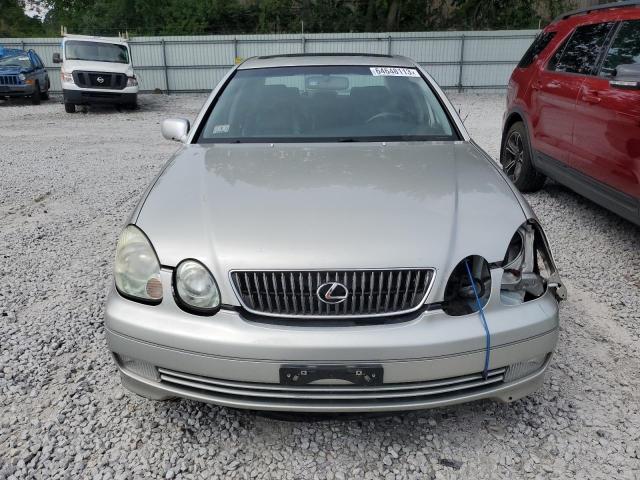 JT8BD69S940202893 - 2004 LEXUS GS 300 SILVER photo 5