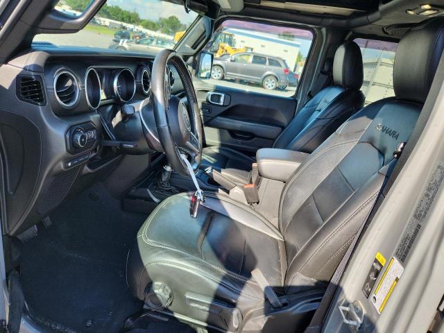 1C4JJXP64NW222937 - 2022 JEEP WRANGLER U SAHARA 4XE GRAY photo 7