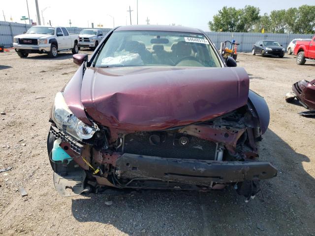 1HGCP2F40AA031325 - 2010 HONDA ACCORD LXP MAROON photo 5