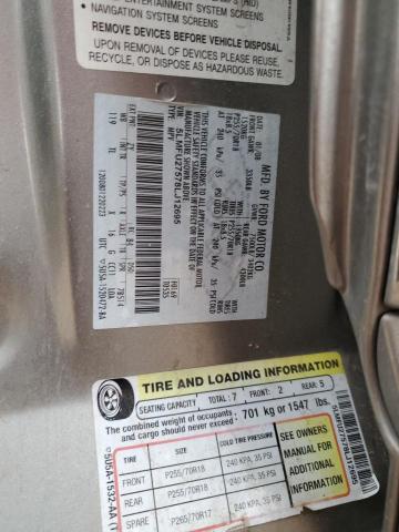 5LMFU27578LJ12695 - 2008 LINCOLN NAVIGATOR ოქროსფერი ფოტო 13