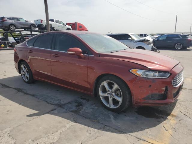 3FA6P0H73ER377281 - 2014 FORD FUSION SE ORANGE photo 4