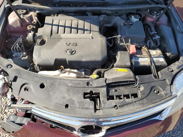 4T1BK1EB2DU057622 - 2013 TOYOTA AVALON BASE BURGUNDY photo 11