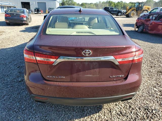 4T1BK1EB2DU057622 - 2013 TOYOTA AVALON BASE BURGUNDY photo 6