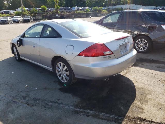 1HGCM82657A008327 - 2007 HONDA ACCORD EX SILVER photo 2