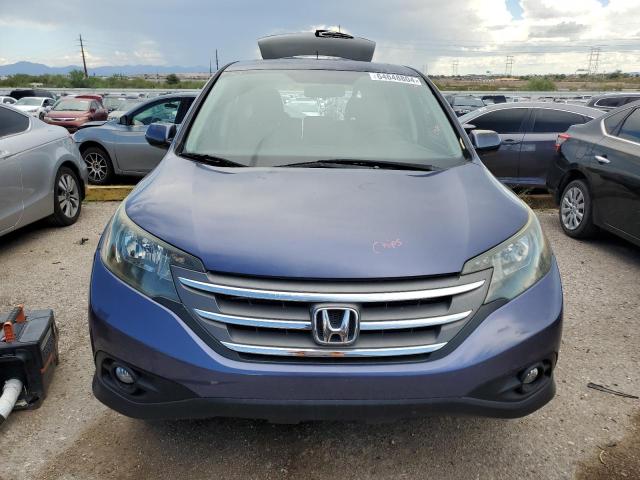 3CZRM3H5XEG705043 - 2014 HONDA CR-V EX BLUE photo 5