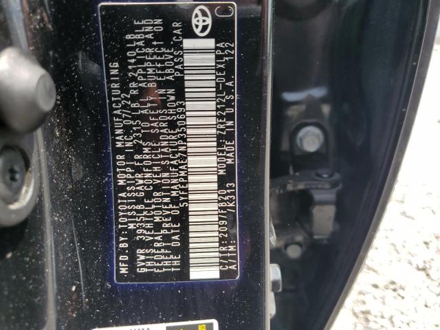 5YFEPMAE7NP350693 - 2022 TOYOTA COROLLA LE BLACK photo 13