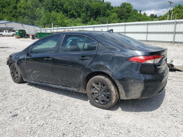 5YFEPMAE7NP350693 - 2022 TOYOTA COROLLA LE BLACK photo 2