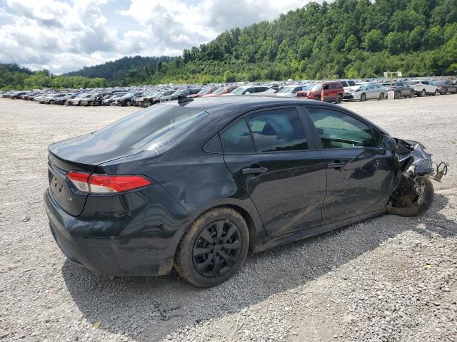 5YFEPMAE7NP350693 - 2022 TOYOTA COROLLA LE BLACK photo 3