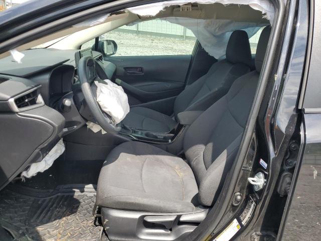 5YFEPMAE7NP350693 - 2022 TOYOTA COROLLA LE BLACK photo 7
