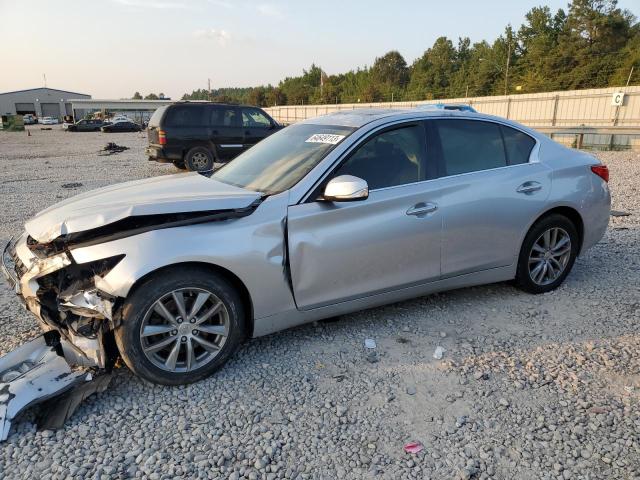 JN1CV7APXHM641487 - 2017 INFINITI Q50 BASE SILVER photo 1