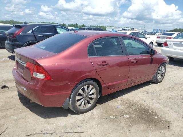 19XFA16949E001417 - 2009 HONDA CIVIC EXL ბურგუნდია ფოტო 3