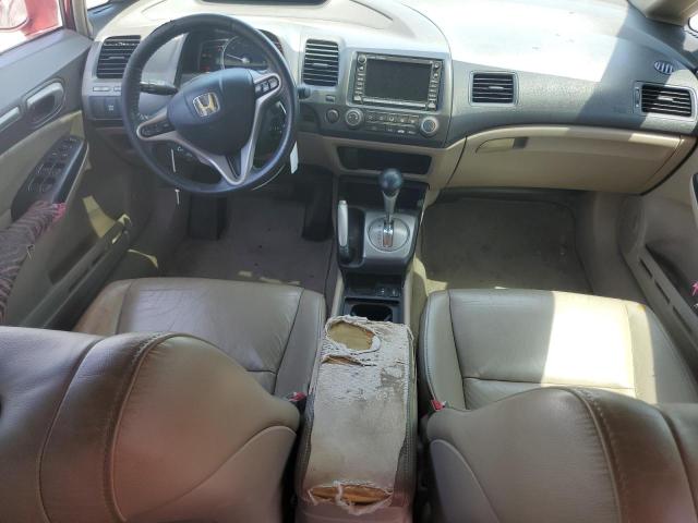 19XFA16949E001417 - 2009 HONDA CIVIC EXL ბურგუნდია ფოტო 8