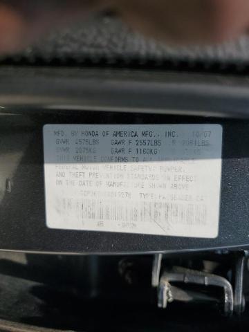 1HGCP368X8A015278 - 2008 HONDA ACCORD EXL GRAY photo 13