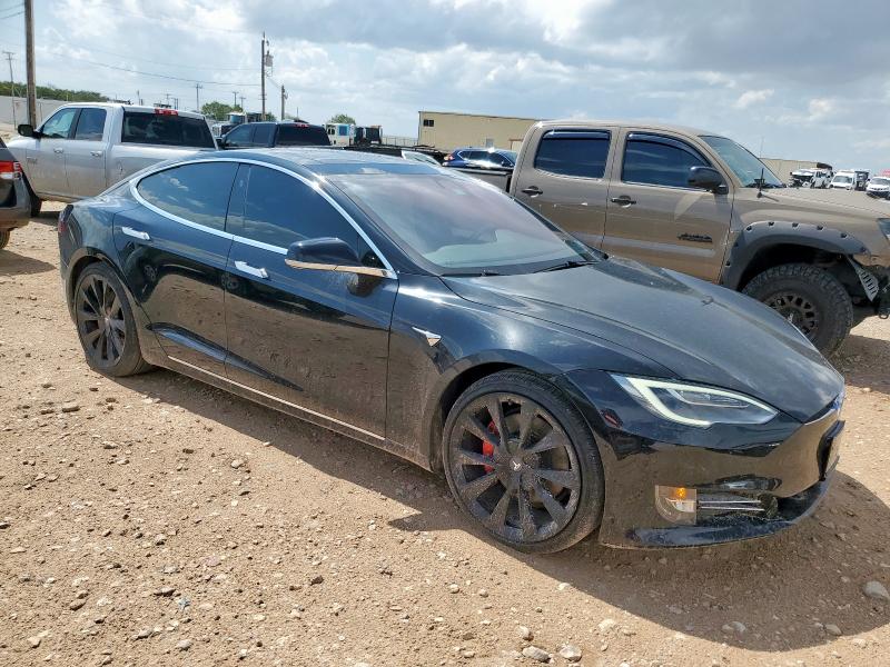 5YJSA1E40JF264667 - 2018 TESLA MODEL S Czarny zdjęcie 4