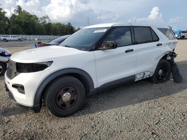 1FM5K8AB5LGC93660 - 2020 FORD EXPLORER POLICE INTERCEPTOR 白色 照片 1
