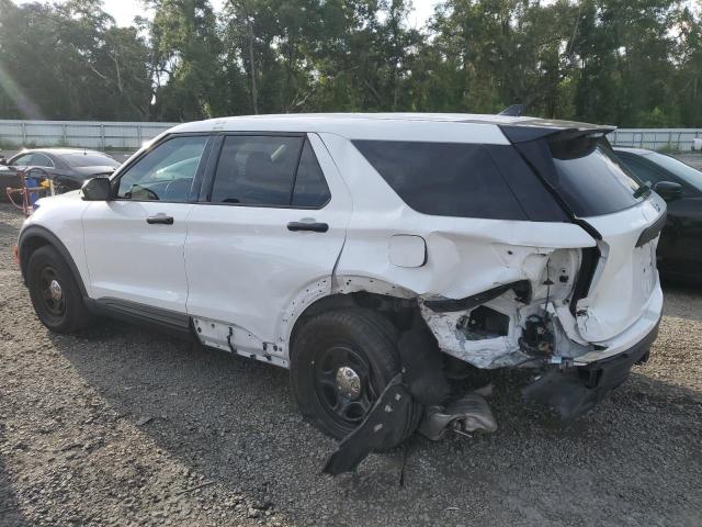 1FM5K8AB5LGC93660 - 2020 FORD EXPLORER POLICE INTERCEPTOR 白色 照片 2