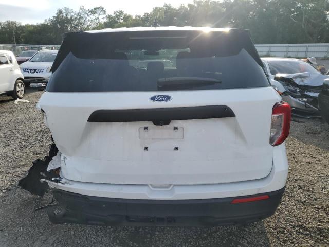 1FM5K8AB5LGC93660 - 2020 FORD EXPLORER POLICE INTERCEPTOR 白色 照片 6