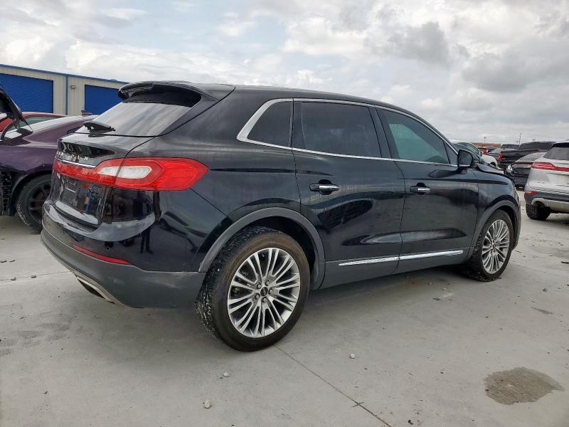 2LMPJ6LR6JBL40956 - 2018 LINCOLN MKX RESERVE Սև լուսանկար 3