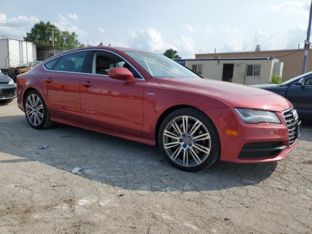 WAU2GAFC1EN003010 - 2014 AUDI A7 PRESTIGE RED photo 4