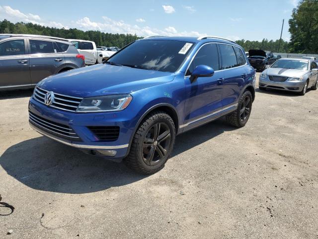 WVGRF7BPXHD001732 - 2017 VOLKSWAGEN TOUAREG WOLFSBURG BLUE photo 1